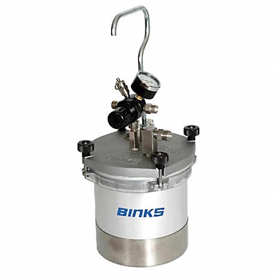 BINKS 80600 Aluminum Pressure Cup Clamp Type Lid