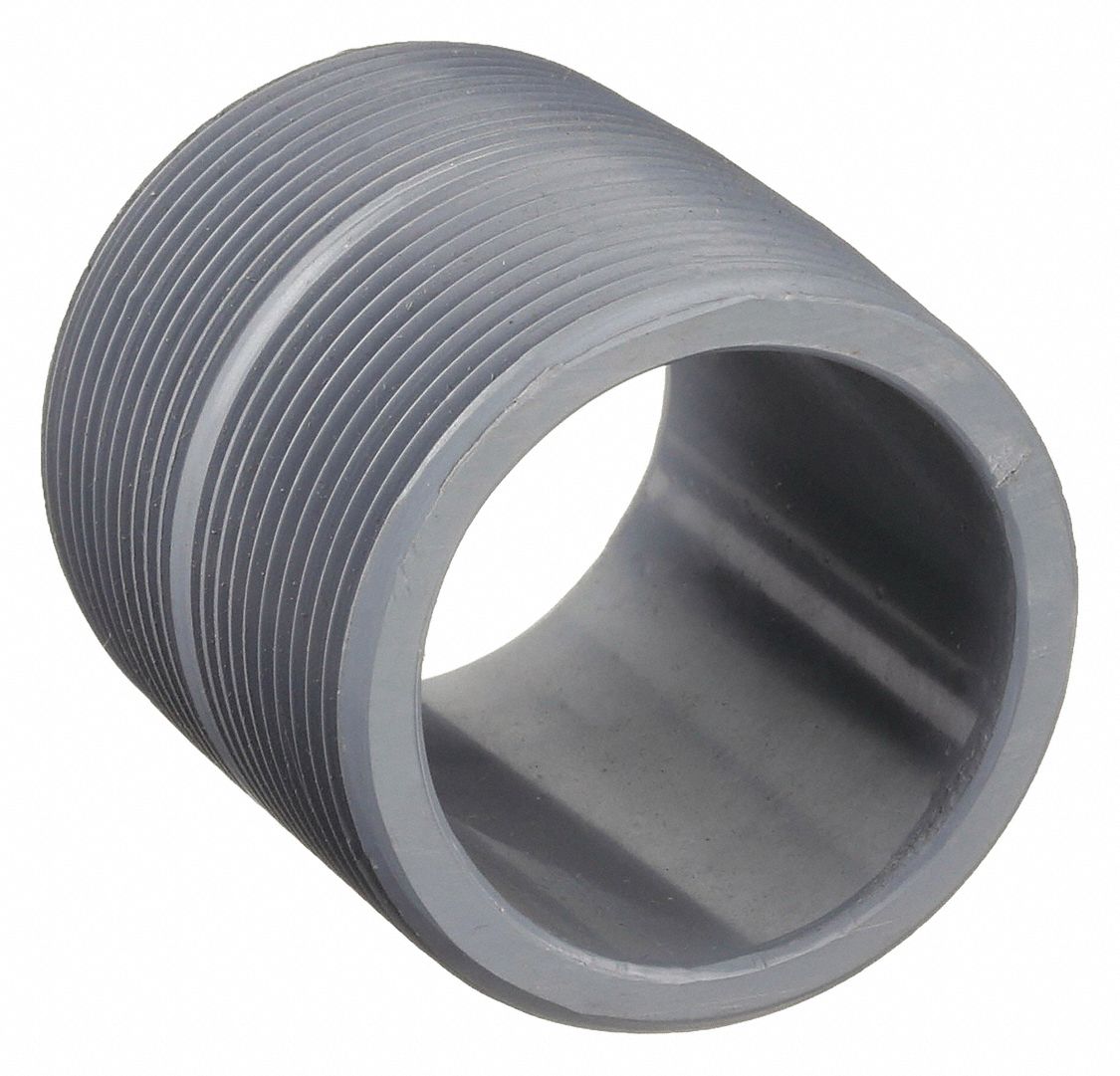 GRAINGER 9861340 Nipple Threaded at Both Ends 3x2In CPVC