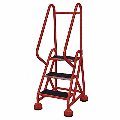 COTTERMAN ST321A2C6P5 D5265 Rolling Ladder Handrail Platform 27 In H
