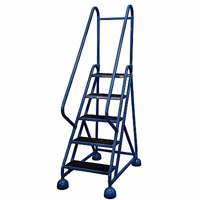 COTTERMAN ST521A2C21P5 D5267 Rolling Ladder Handrail Platform 45 In H
