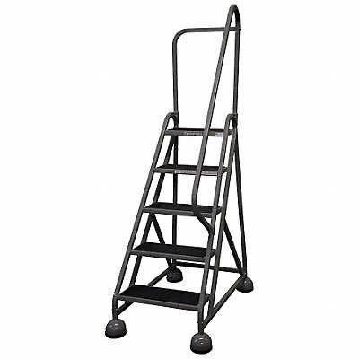 COTTERMAN ST523A2C1P5 D5277 Rolling Ladder Handrail Platform 45 In H