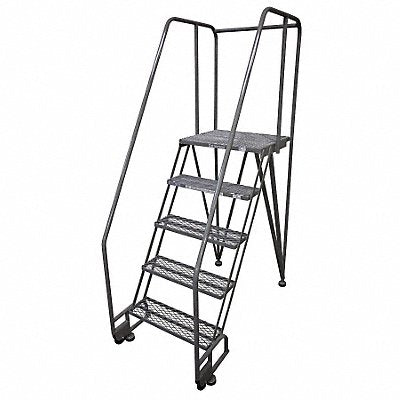 COTTERMAN 5STRA6E20C1P6 Tilt and Roll Ladder Welded Platform 50In H