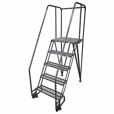 COTTERMAN 5STRA1E20C1P6 Tilt and Roll Ladder Welded Platform 50In H