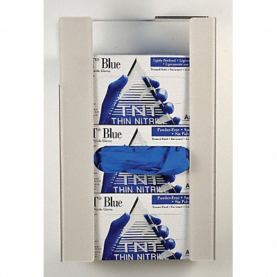 ZING 7225 Universal Glove Dispenser PETG Wht 3 Box