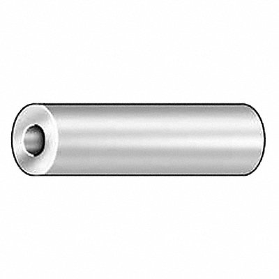 GRAINGER CRF051603GR Spacer Round Aluminum 1in L PK10