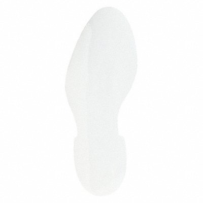 BRADY 55358 Floor Tape White 3 1/2 inx12 in Foot