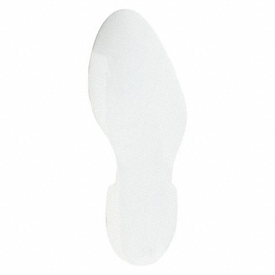 BRADY 55359 Floor Tape White 3 1/2 inx12 in Foot