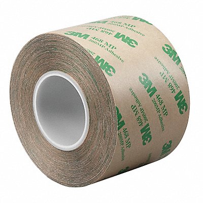 3M 3M468MP Transfer Tape 4 W 5yd L Transparent PK2