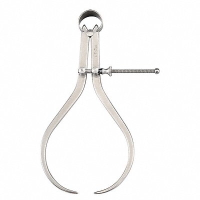 STARRETT 79A8 Outside Spring Caliper 8 In Solid Nut
