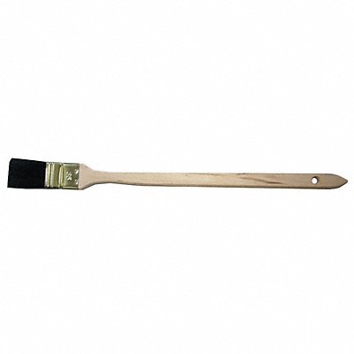 GRAINGER 6NCE8 1 3/8 in Bent Radiator Synthetic Brush