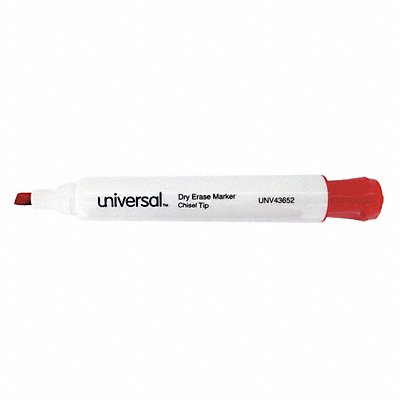 UNIVERSAL UNV43652 Dry Erase Marker Chisel PK12