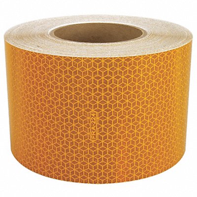 ORALITE 18609 Reflective Tape W 4 In SB Yellow