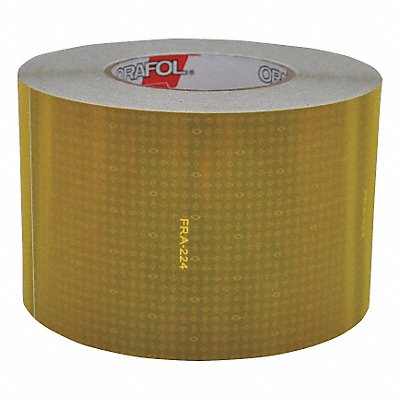 ORALITE 18606 Reflective Tape W 4 In Yellow
