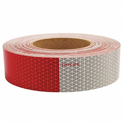 ORALITE 18814 Reflective Tape W 1.75 In Red/White