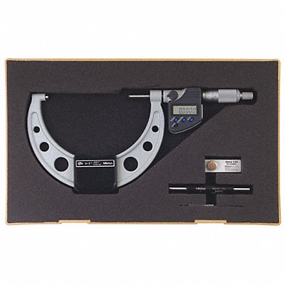 MITUTOYO 29335030 Digital Micrometer Outside 4 to 5 In SPC