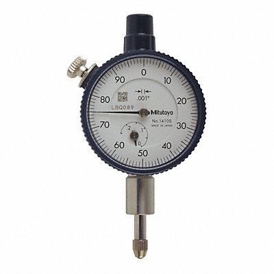 MITUTOYO 1410A10CAL Dial Indicator 0 to 0.250 In 0-100