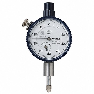 MITUTOYO 1411A Dial Indicator 0 to 0.250 In 0-50-0