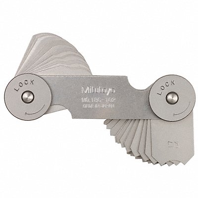 MITUTOYO 186102 Radius Gauge Set