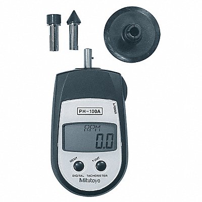 MITUTOYO 982551 Tachometer +/-0.006% RPM Acc LCD