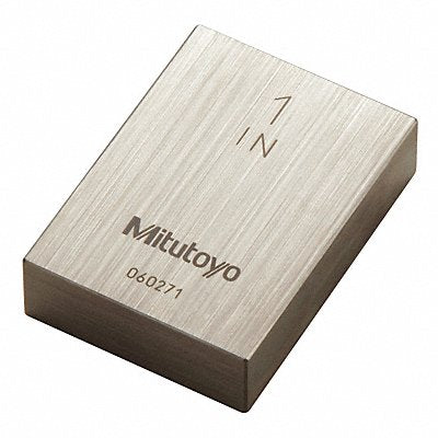 MITUTOYO 611201541 Gage Block Rect Steel 1.00 In ASME AS-1