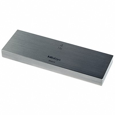 MITUTOYO 611204531 Gage Block Rect Steel 4.00 In ASME 0
