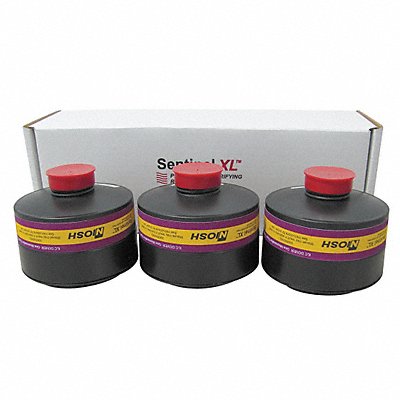 ILC DOVER S4012 Combination CartridgeFilter Threaded PK3