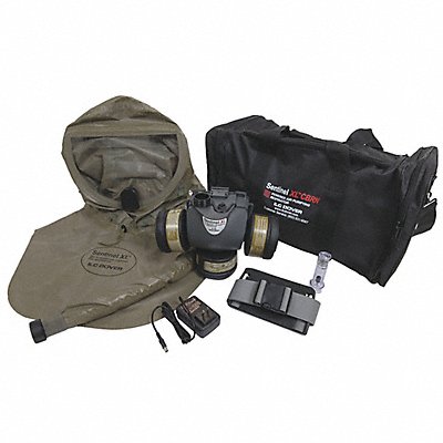 ILC DOVER S500001 PAPR System CBRN Butyl Hood Belt-Mount