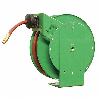 SPEEDAIRE 4UKX5 Spring Return Hose Reel 3/8 MNPT 50 ft