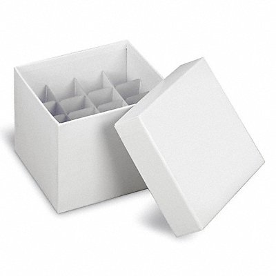 HEATHROW SCIENTIFIC HS2860M Box 15 And 50ml Lid White PK10