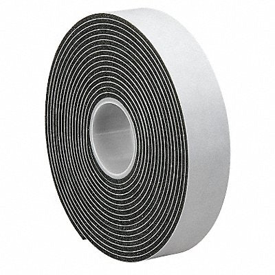 3M 1508 Foam Tape 1 in x 5 yd Black