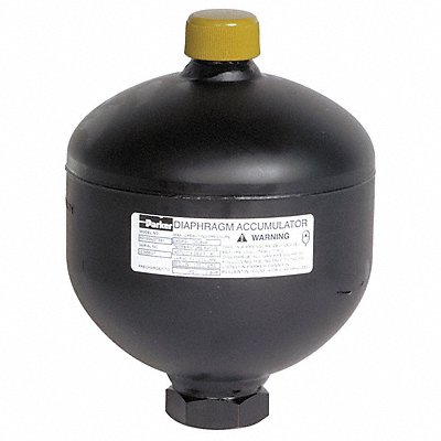 PARKER AD007B25T9A1 Diaphragm Accumulator 5 cu in 3600 psi