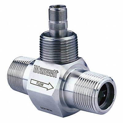 BLANCETT B11075012 Flowmeter Turbine 15 GPM 1/2 In MNPT