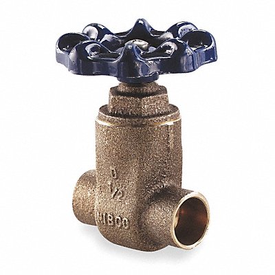 NIBCO S291 Gate Valve 1 in Solder Bronze