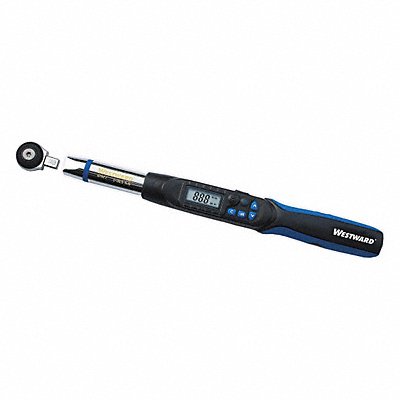 WESTWARD 6PAF7 Interchangeable Head Torque Wrench 60 to 1195 -lb Stl