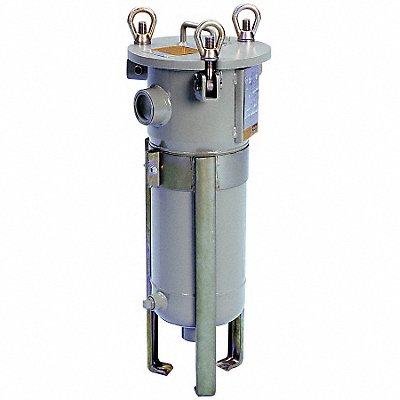 PARKER FE612 Filter Housing 33 H 12 1/4 Dia Grey