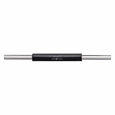 STARRETT 234A6 End Measuring Rod 1/4 In w/Rubber Handle