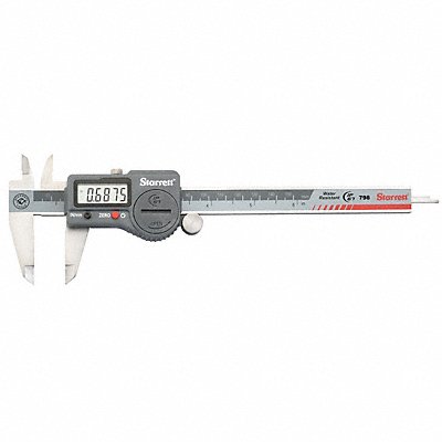 STARRETT 798A6150 Electronic Digital Caliper 0 to 6 In