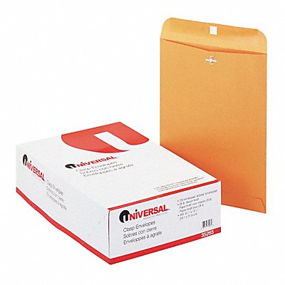 UNIVERSAL UNV35265 Manila Envlpes 12-1/2 H 9-1/2 W PK100