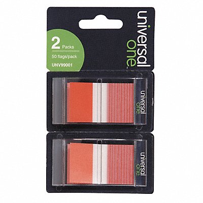 UNIVERSAL ONE UNV99001 Sticky Flags 1 x 1-3/4 PK100