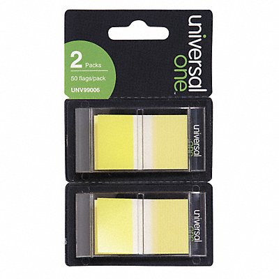 UNIVERSAL ONE UNV99006 Sticky Flags 1 x 1-3/4 PK100