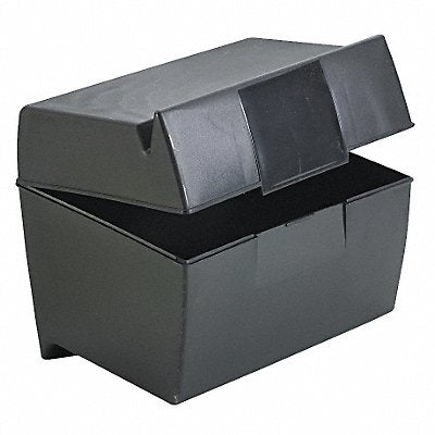 OXFORD OXF01581 Index Card File Box For 5 x 8 Cards Blk