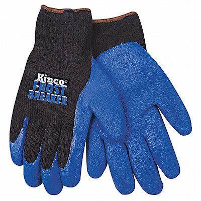 KINCO 1789L Coated Gloves L Black/Blue PR