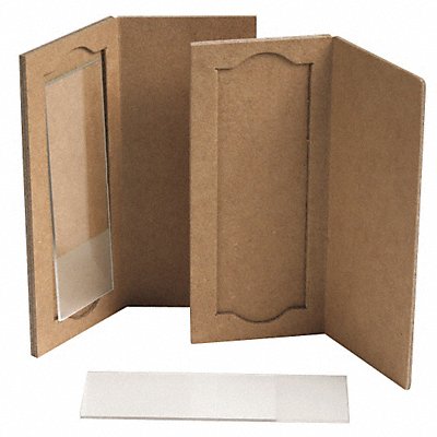 HEATHROW SCIENTIFIC HS9903 Lab Slide Mailer 1 3/4 in H 95 mm L PK25