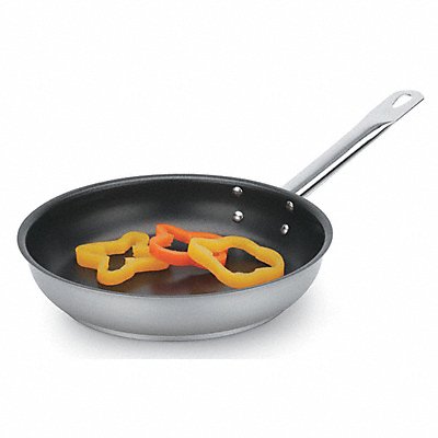 VOLLRATH N3808 Frying Pan 8 in Dia SS
