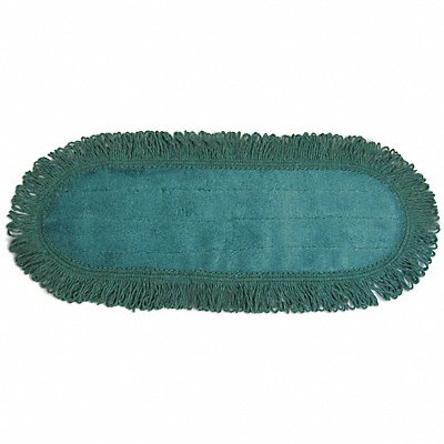 TOUGH GUY 6PVT9 Dust Mop Green Microfiber