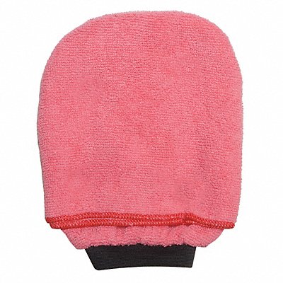 TOUGH GUY 6PVX6 Cleaning Mitt Red 8 1/2 in L