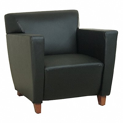 OFFICE STAR SL8471 Lounge Chair Leather Black Cherry