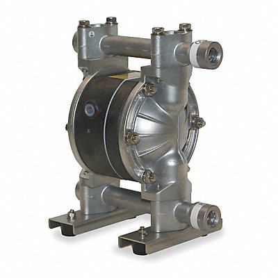 DAYTON 3HJW7 Double Diaphram Pump FNPT TPV/Aluminum 1/4 12gpm
