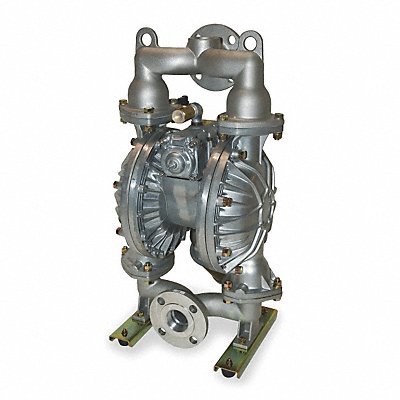 DAYTON 6PY46 Double Diaphram Pump NPT/Flange BunaN 3/4 160gpm