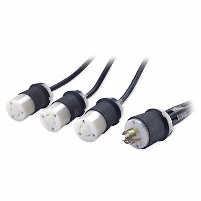 APC BY SCHNEIDER ELECTRIC AP9883 Splitter Power Cord L21-20P SJ 2 4 6 ft.